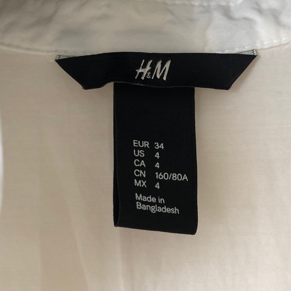 White Sleeveless Button Up - Picture 4 of 4